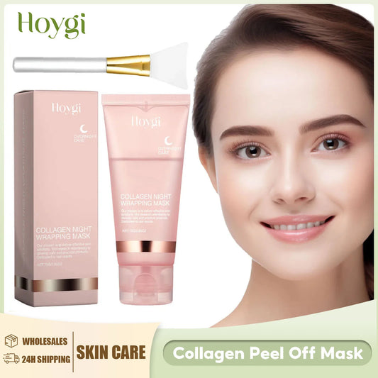 Collagen Peel off Mask Pore Shrinking Blackhead Removal Oil Control Skin Rejuvenation Moisturizing Brightening Korean Skin Care