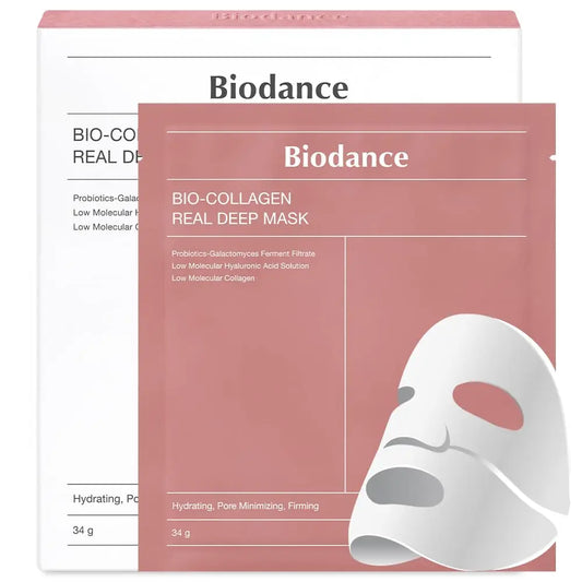 BIODANCE Bio-Collagen Real Deep Mask, Hydrating Overnight Hydrogel Mask