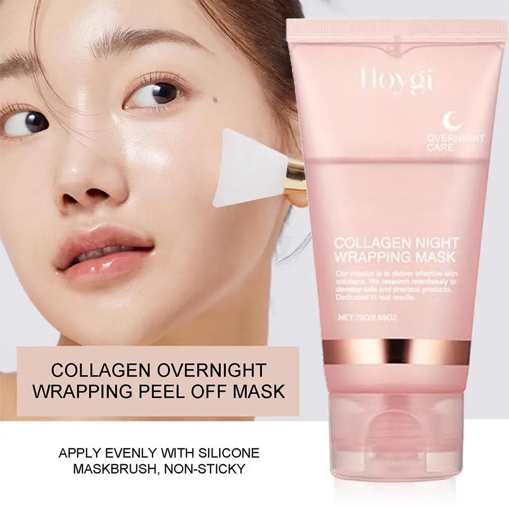 Collagen Overnight Wrapping Peel Off Facial Mask, Korean Collagen